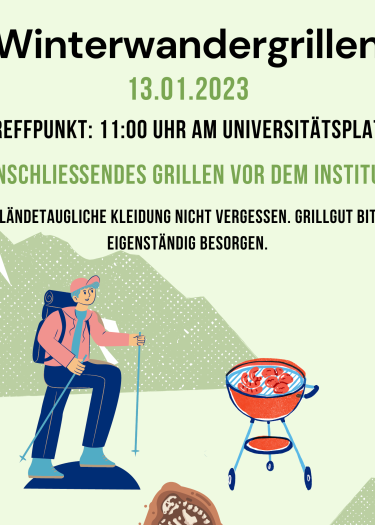 Plakat Winterwandergrillen 2023